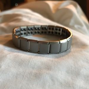 STAINLESS STEEL titanium metal flexible bracelet